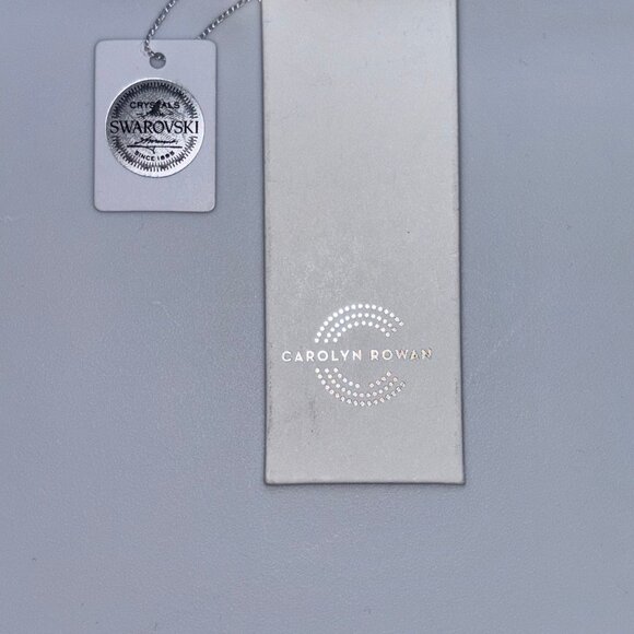 NWT Carolyn Rowan Accessories Slouchy Cashmere & Crystal Beanie - Picture 5 of 8